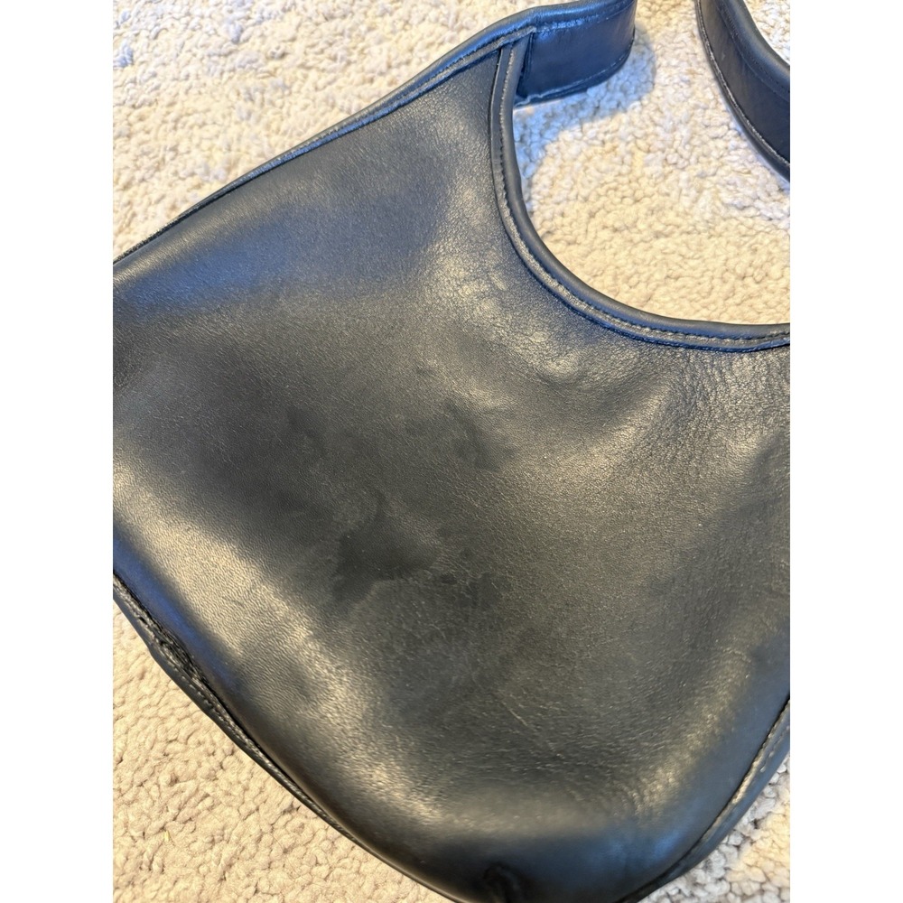Coach 9020 vintage black leather mini ergo bag‎ USA VTG Y2K Classic - Picture 12 of 12
